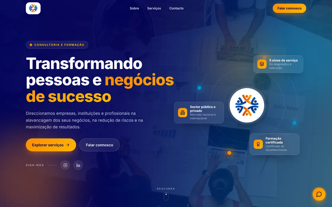 Site Angola Business Academy